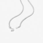 Round Cut Cubic Zirconia in 925 Sterling Silver Necklace 2