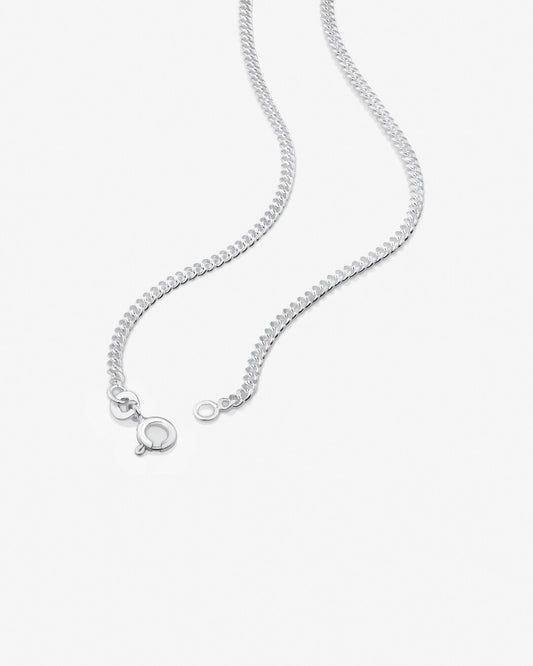 Round Cut Cubic Zirconia in 925 Sterling Silver Necklace 2
