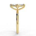 Stunning 1.05 CT Marquise Moissanite Engagement Ring with Solitaire Design 3