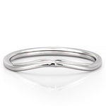 Stunning Curved Metal Wedding Bands 3