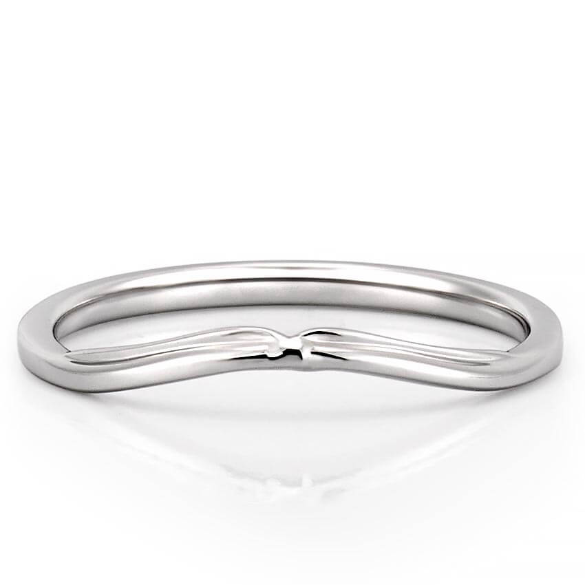 Stunning Curved Metal Wedding Bands 3