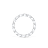 Stunning 0.2 TCW Round Moissanite Stones Wedding Bands 3