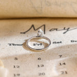 Stunning 2.0 CT Pear Moissanite Engagement Ring with Solitaire Design 5