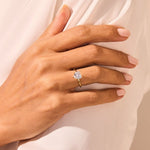 Stunning 1.5 CT Heart Moissanite Engagement Ring with Solitaire Design 7