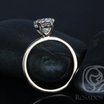 Stunning 2.0 CT Oval Moissanite Engagement Ring with Solitaire Design 8