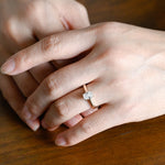 Stunning 1.5 - 2.5 CT Cushion Moissanite Engagement Ring with Hidden Halo Design 3
