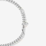 Round Cut Cubic Zirconia in 925 Sterling Silver Bracelet 3