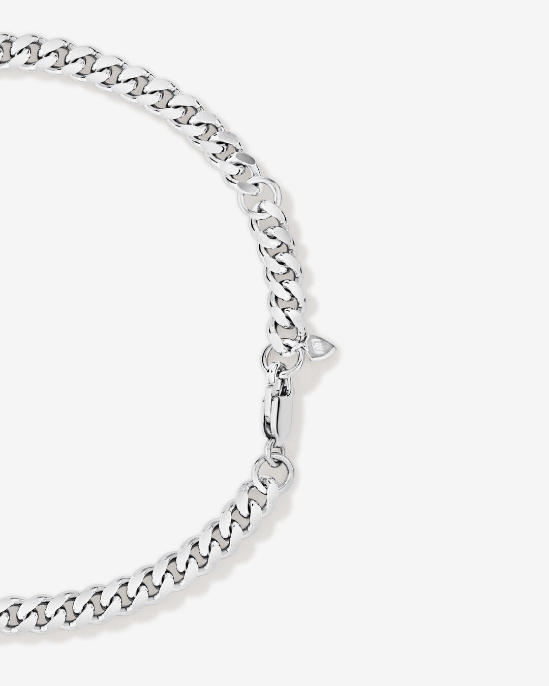 Round Cut Cubic Zirconia in 925 Sterling Silver Bracelet 3