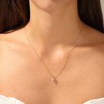 1.0 CT Heart Moissanite Diamond Solitaire Pendant Necklace in Solid Gold 4