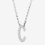 Round Cut Cubic Zirconia in 925 Sterling Silver Necklace 2
