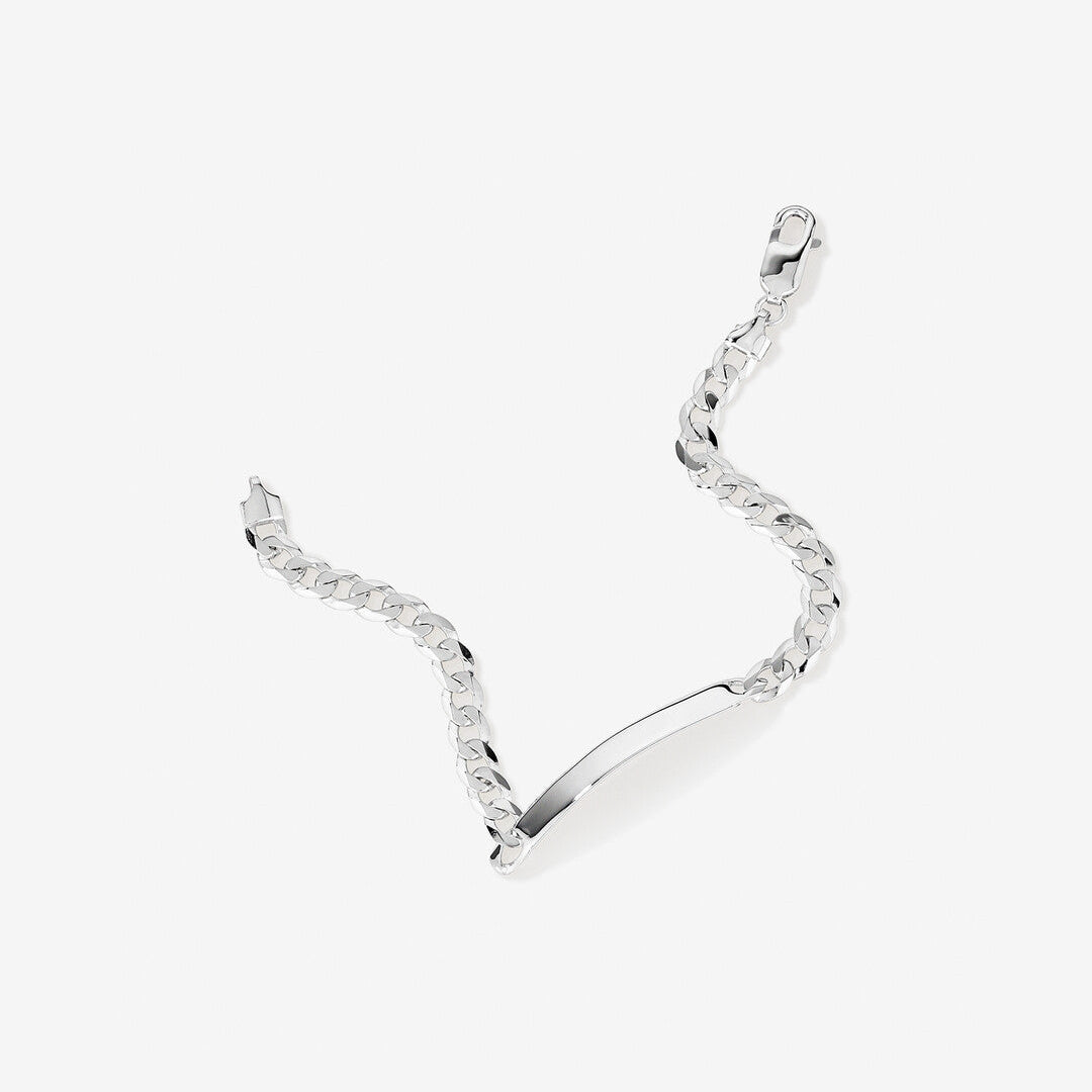 Round Cut Cubic Zirconia in 925 Sterling Silver Bracelet 2