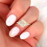 Stunning 2 CT Cushion Moissanite Engagement Ring with Cluster Design 8