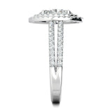 Stunning 0.5 CT Oval Moissanite Stones Engagement Ring In Double Halo & Pave Design 4