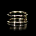 Round Cut Cubic Zirconia in 925 Sterling Silver Wedding Bands 11