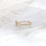 Stunning 2.0 CT Round Moissanite Engagement Ring with Solitaire Design 3