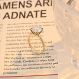 Stunning 3.0 CT Round Moissanite Engagement Ring with Solitaire Design 8