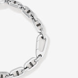 Round Cut Cubic Zirconia in 925 Sterling Silver Bracelet 4
