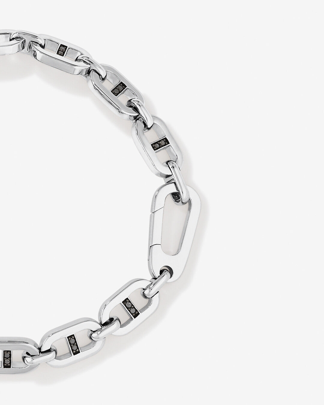 Round Cut Cubic Zirconia in 925 Sterling Silver Bracelet 4