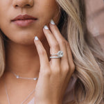 Stunning 3.0 CT Cushion Moissanite Engagement Ring with Pave & Halo Design 7