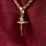 Crucifix Silver Pendant for Him 2