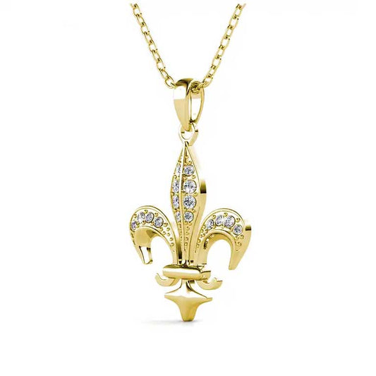 Round Cut Cubic Zirconia in 925 Sterling Silver Necklace 2
