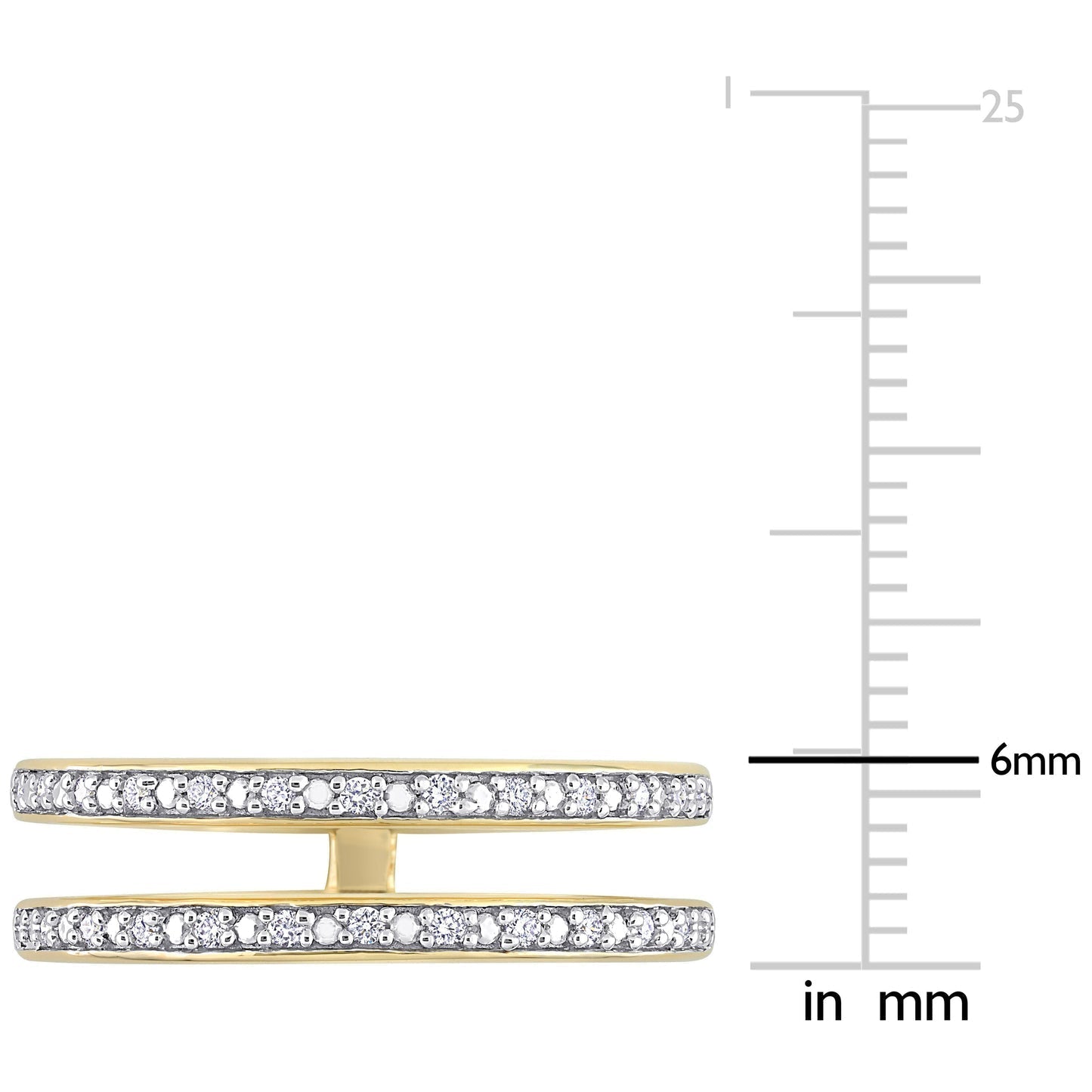 Round Cut Cubic Zirconia in 925 Sterling Silver Wedding Bands 10