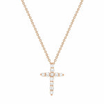Classic 1.0 TCW Moissanite Diamond Solitaire Pendant Necklace in Solid Gold 2