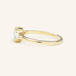 Stunning 2 CT Cushion Moissanite Engagement Ring with Three Stone Design 3
