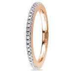 Round Cut Cubic Zirconia in 925 Sterling Silver Wedding Bands 6