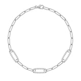 2.8 CT Round April Diamond Lab Made Diamond- April Birthstone Bracelet 6