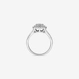 Stunning 0.65 CT Round Moissanite Engagement Ring with Cathedral Design 2