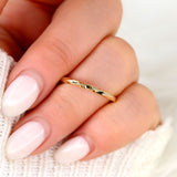 Stunning Twisted Wedding Bands 4