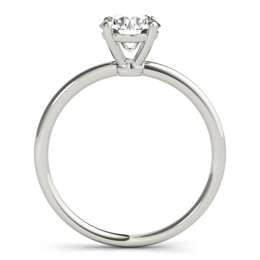 Stunning 0.50-1.50 CT Round Moissanite Engagement Ring With Solitaire Design 3