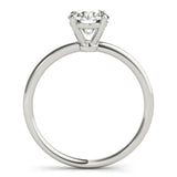 Stunning 0.50-1.50 CT Round Moissanite Engagement Ring With Solitaire Design 3