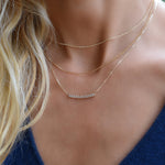 1.32 TCW Round April Diamond Lab Made Diamond- April Birthstone Necklace 6