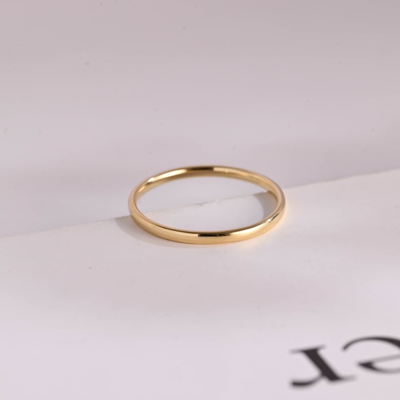 Stunning Minimalist Metal Wedding Bands 1