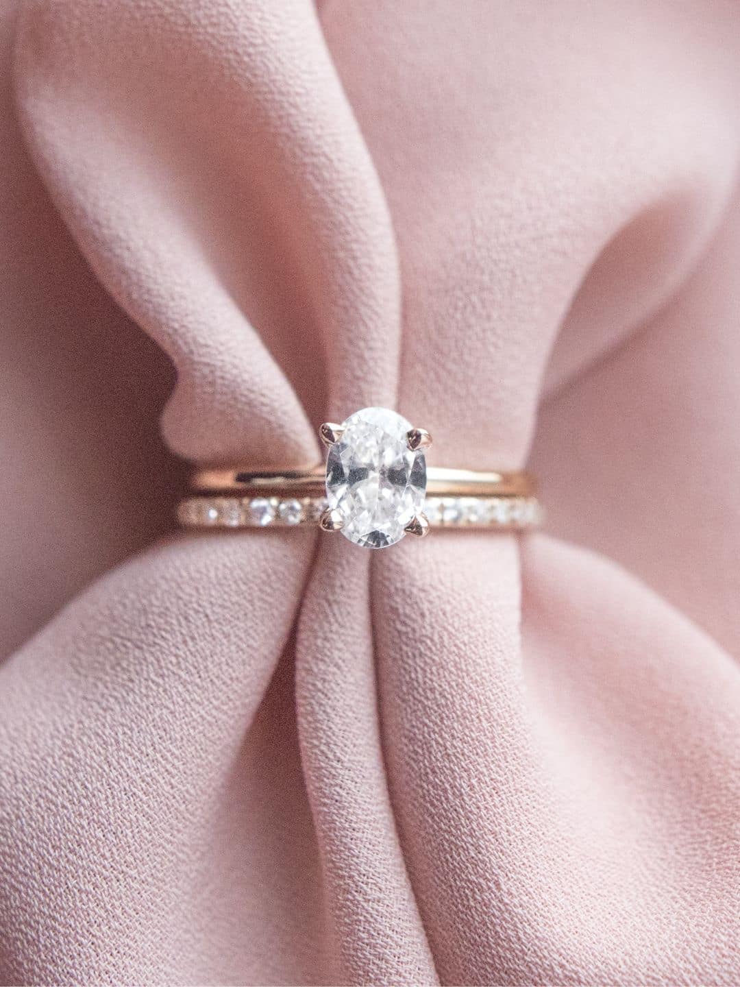 Stunning 1 CT Oval Moissanite Engagement Ring With Solitaire Design 9