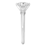 Stunning 0.50-1.50 CT Round Moissanite Engagement Ring With Solitaire Design 3