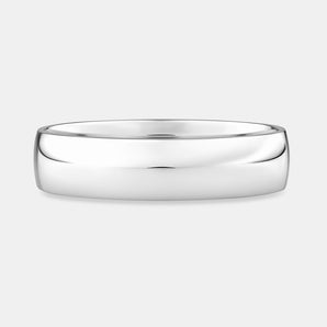 Comfort Curve Fitting Men's Wedding Band in Solid Gold