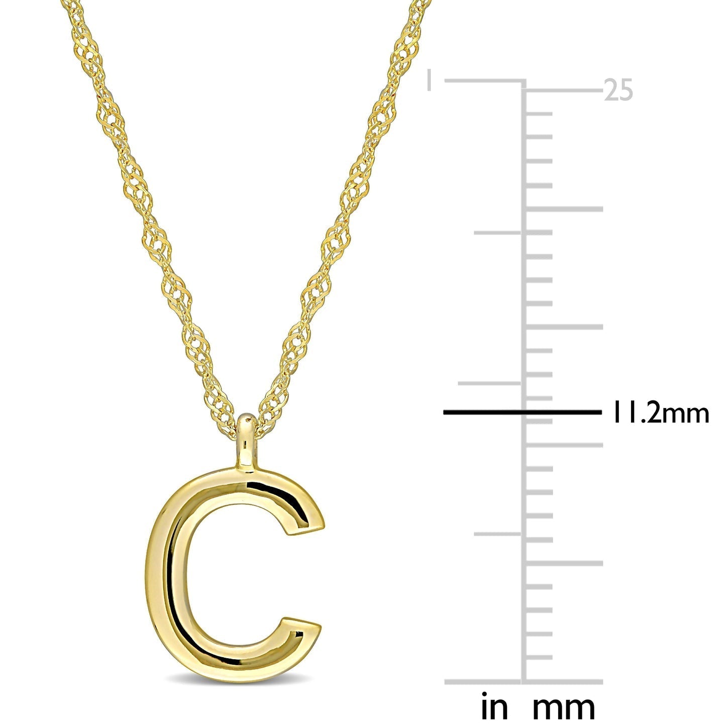 Round Cut Cubic Zirconia in 925 Sterling Silver Necklace 3