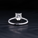Stunning 2.0 CT Radiant Moissanite Engagement Ring with Solitaire Design 3