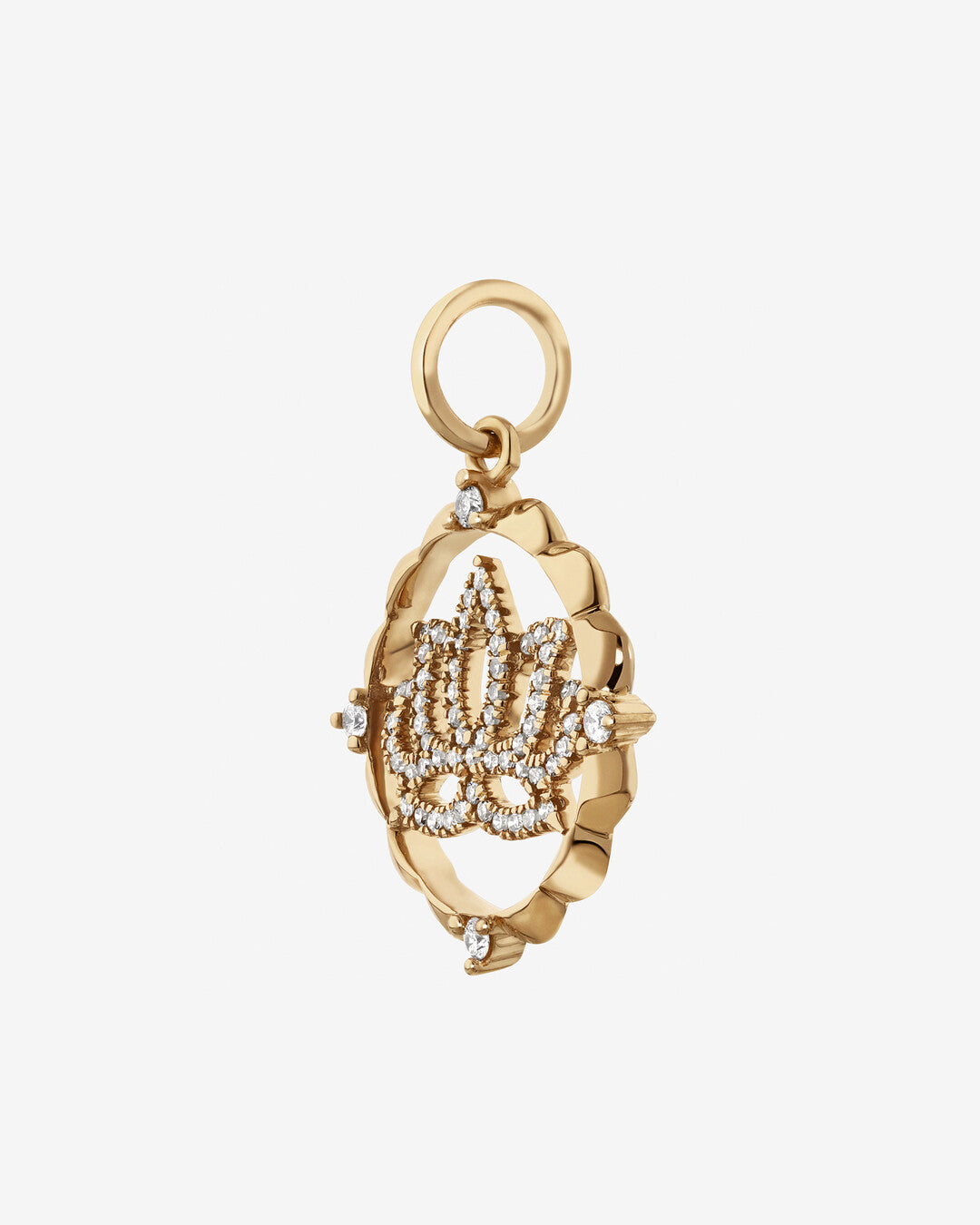 Round Cut Cubic Zirconia in 925 Sterling Silver Necklace 3