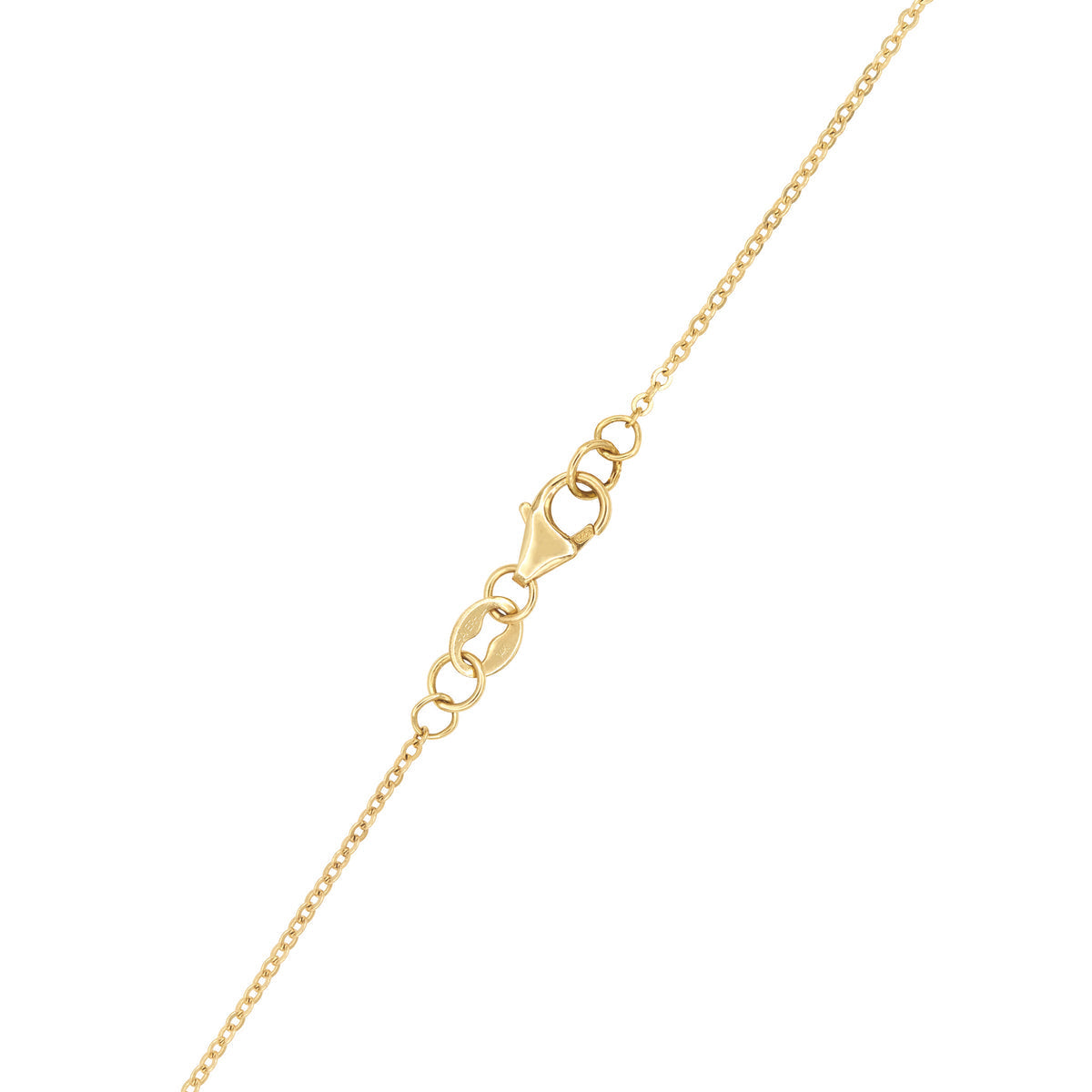 1.0 TCW Round Aquamarine Lab Made Diamond-March Birthstone Necklace 4