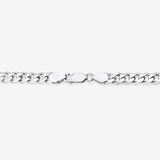 Round Cut Cubic Zirconia in 925 Sterling Silver Necklace 3