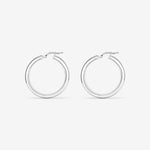 Round Cut Cubic Zirconia in 925 Sterling Silver Earrings 3