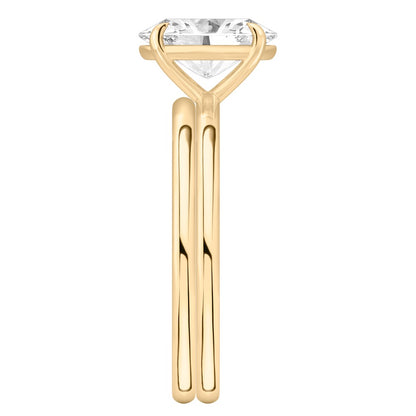 Stunning 1.0- 2.0 CT Oval Moissanite Engagement Ring with Solitaire Design 5