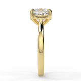 Stunning 2.80 CT Cushion Moissanite Engagement Ring with Solitaire Design 4