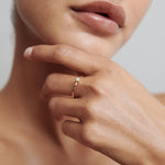 Stunning 0.15 CT Trillion Moissanite Engagement Ring with Solitaire Design 2