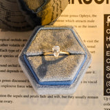 Stunning 3.0 CT Pear Moissanite Engagement Ring with Solitaire Design 8