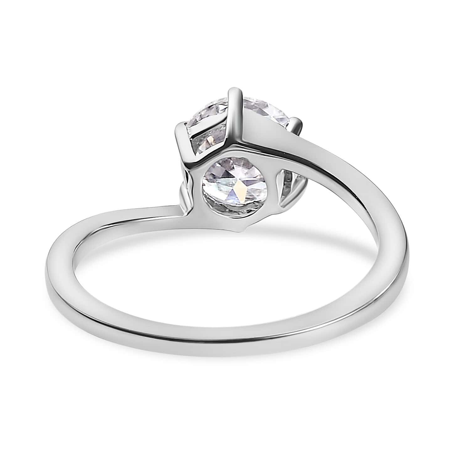 Round Cut Swirl Style Cubic Zirconia in 925 Sterling Silver TJC050 5